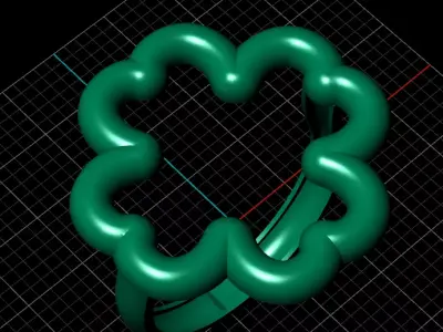 jewelry ring 323 3D print model