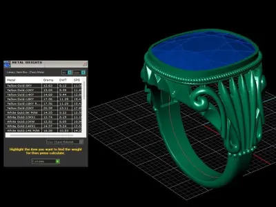 Gents ring  3D print model