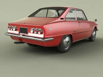 Isuzu Bellett Fastback 3D model