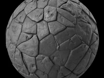 Stone Wall Materials 53- Sbsar Pbr 4k Seamless Texture
