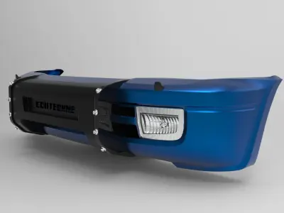 Ecotechne OnBumper for Toyota Land Cruiser 3D model