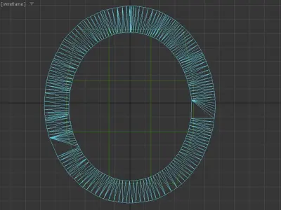 Painting Frame 5 Low-poly 3D model
