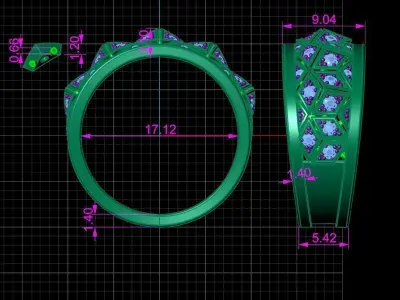 JEWELRY RING     o7 3D print model