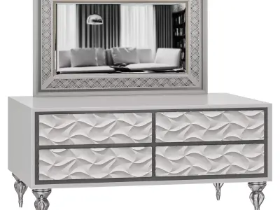 Viola dresser by elve luxury 3D model
