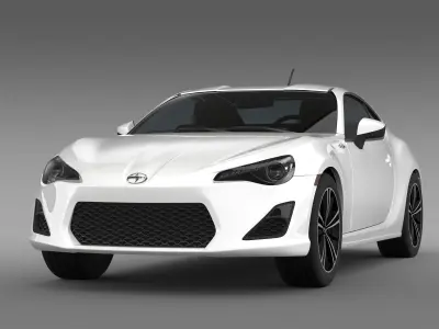 Scion FR S 10 Series 2013 3D model