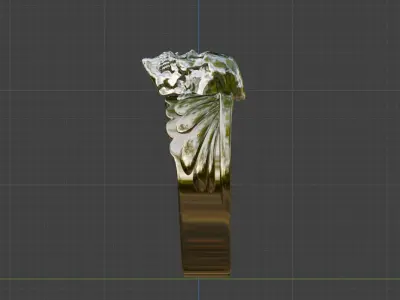 Ring Skull 3D model