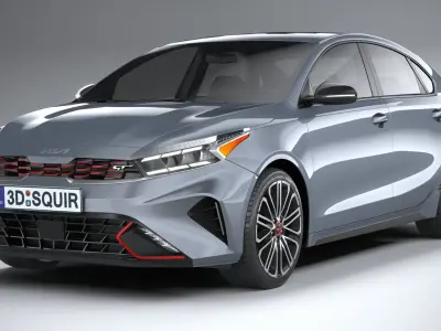Kia Forte GT 2022 3D model