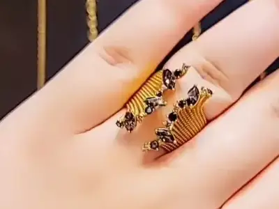 New Diamond Ring Luxury Design 3D print model