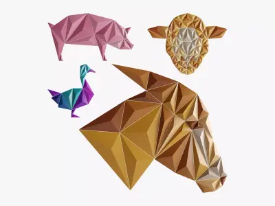 Paper ArtWork 19 3D model