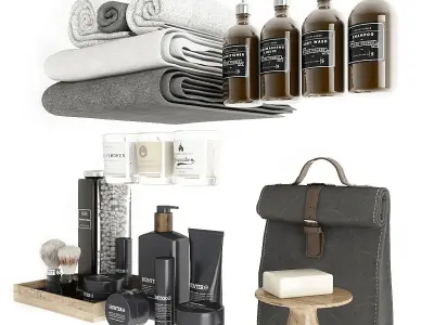 Bathroom Decor 3D model