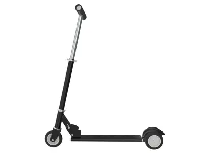 Kick scooter black 3D model