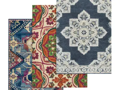 Rug Set 1045 3D model