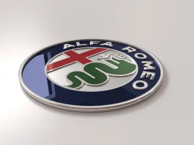 Alfa Romeo Emblem 3D model