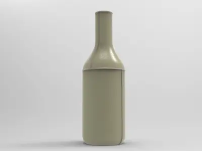 Boti Vase Low-poly 3D model