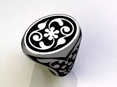 Al Capones ring 3D print model