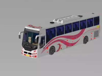 City Bus 3D model