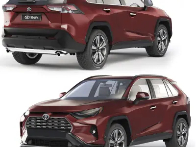 Toyota RAV4 2022 3D model