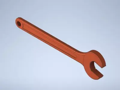 3D wrench 3D print model