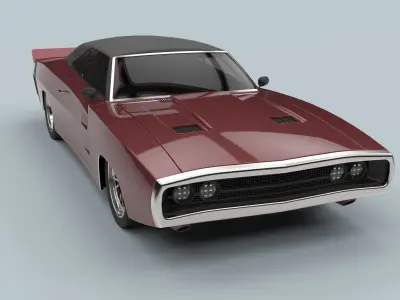 Dodge Charger 1970 3D model
