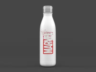 Water Bottle 3D model 34