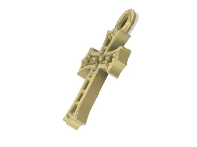 Small Crucifix Pendant Free 3D print model