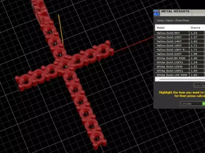 cross 3D print model order