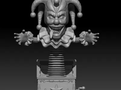 Clown Box 3D print model