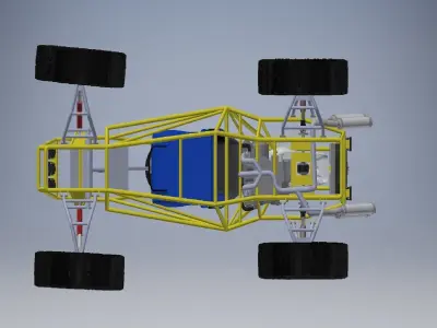 off road vehicle 3d model 3D model