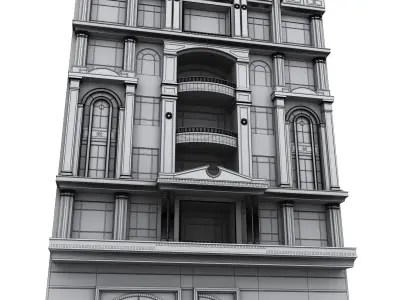 Luxury Building 3 3D model