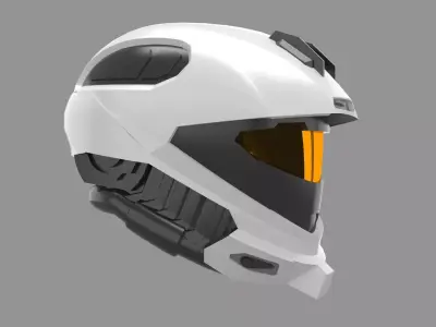 Helmet halo 3D model