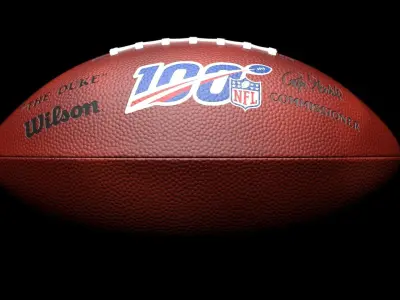 NFL football The Duke  100 3D model