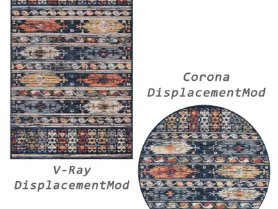 Rugs No 381 Low-poly 3D model