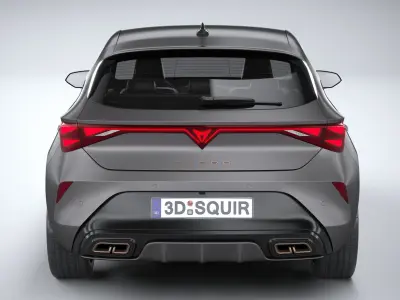 Cupra Leon 2025 3D model