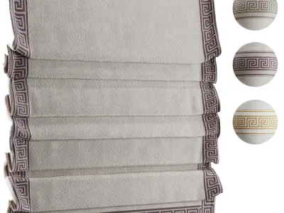 Curtain Set M36 3D model