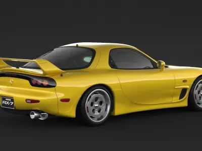 Mazda RX-7 A-Spec 3D model