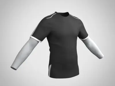 Sportwear 3D Model Free low-poly 3D model