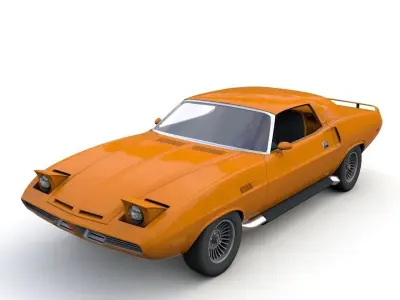 Dodge Diamante 1970 3D model