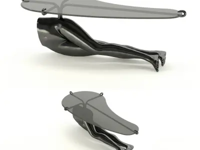 Cocktail Table KOKET TABU 3D model