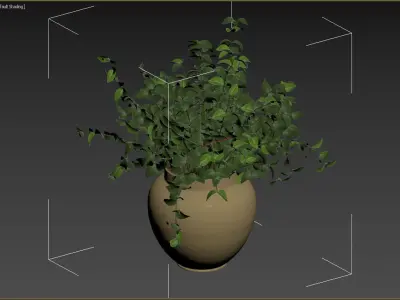 Ceramic plant pot Marioni Lab 3D model