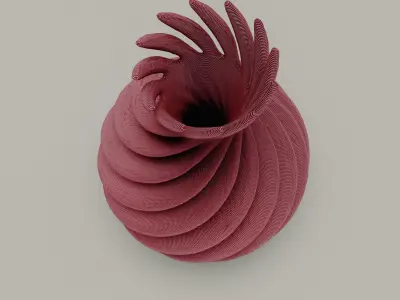 Printable Vase - Flower Pot 3D print model