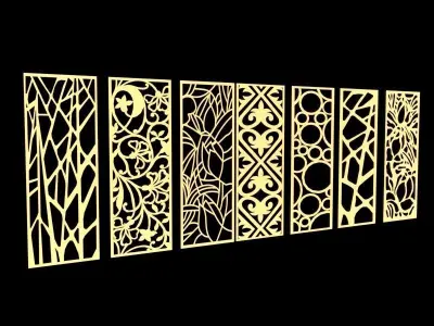 Decorative Panel Element 3D model