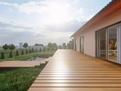 tinny real house 3D model