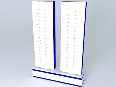 Exhibitor for glasses Free 3D model