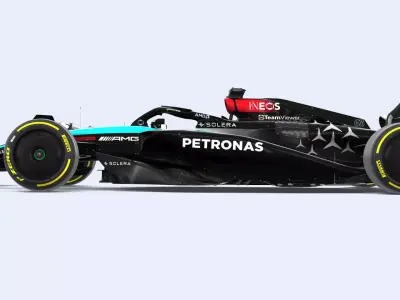 Mersedes 2024 W14 3D model