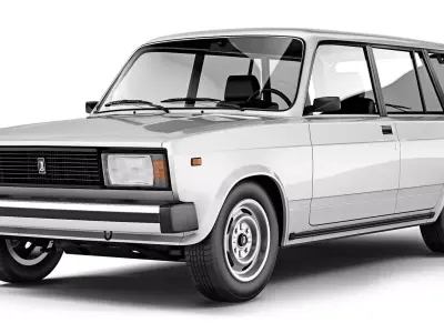 VAZ Lada 2104 1984 3D model