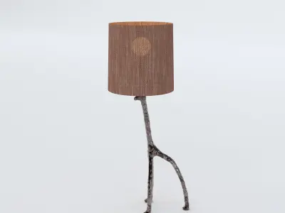 Lamp made to look like a Giraffe 3D model