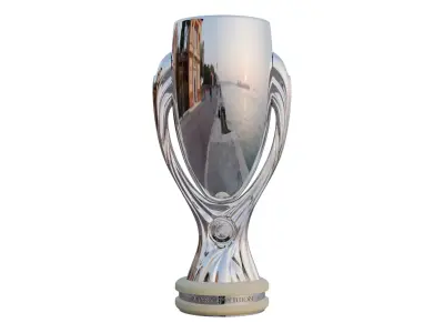 UEFA Super Cup trophy 3D model