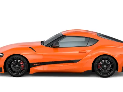 Toyota Supra 2025 Low-poly 3D model