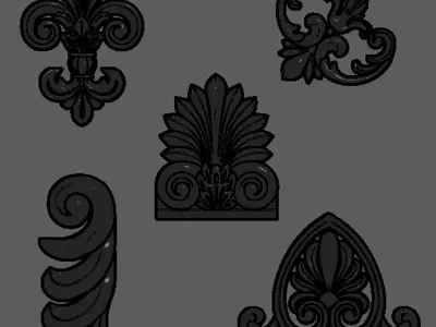 Trim Ornament 73 3D model