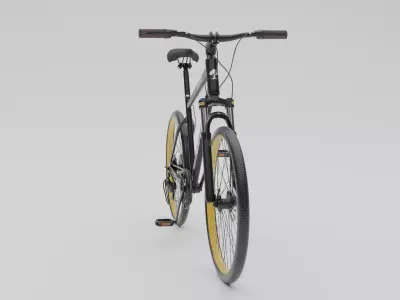 Bicycle Low-poly 3D model